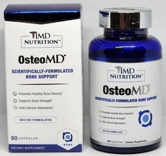 2 Pk 1MD Nutrition OsteoMD Bone Health Support 90 Softgels Exp 12/2027