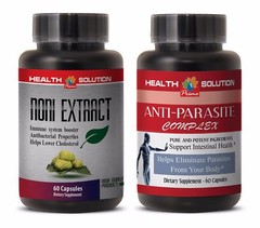 Parasite free – NONI – ANTI PARASITE Complex – papaya fruit – 2 Bottles COMBO