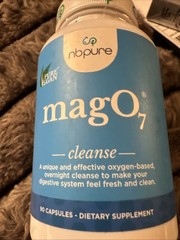 nbpure MagO7 Colon Cleanse Detox Relief | Bloating, Constipation Support 90 Cap