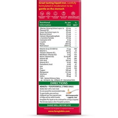 Feroglobin Plus Liquid 200ml – Iron Supplement, Energy Boost, Immune Support
