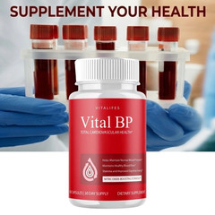 (1 Pack) Vital BP Advanced Blood Support Vitamin Formula VitalBP (60 Capsules)