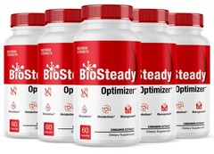 BioSteady Blood Health Support Dietary Supplement 300 Capsules Maximum Strength