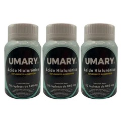 3 Pack Hyaluronic Acid 30 Capsules 850mg