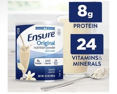 Ensure Original Vanilla Nutrition Powder, Protein Powder, 14.1 oz