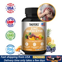 Quercetin 1000 Mg With Bromelain & Zinc – Natural Immune Support Supplement
