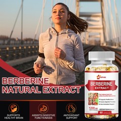 Premium Berberine HCL 1200mg High Potency Anti-inflammatory,Blood Sugar Support