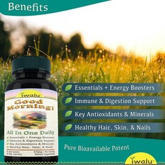 Best Women’s Multivitamin With Iron, iwalu (Official) *SHIPS FREE – USA MADE