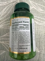 Nature’s Bounty Biotin 5000mcg 150 Count Rapid Release Softgels for Hair Health