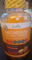 Magnesium Glycinate Gummies 600mg , Pineapple Flavor. READ DESCRIPTION!