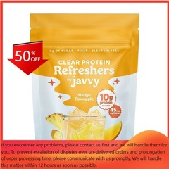 Javvy Mango Pineapple Clear Protein Refreshers – 9.1oz