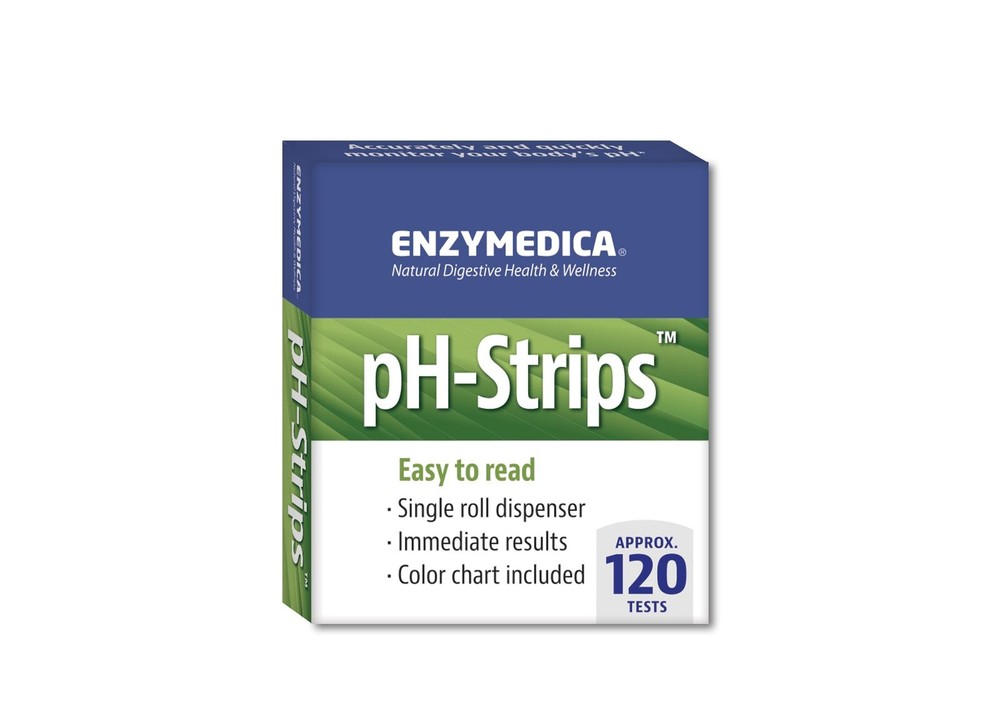 Enzymedica, Ph Strips, 120 Count Standard Packaging