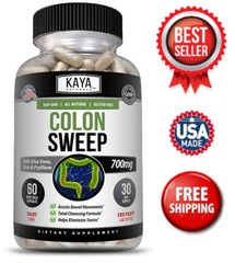 Detox Colon & Body Cleanse Maximum Strength Cleansing Diet Weight Loss Pills