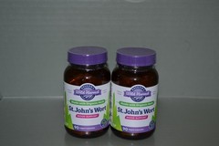 (2) Oregons Wild Harvest, St. John’s Wort, 90 Vegan Capsules Each, Exp. 06/2027