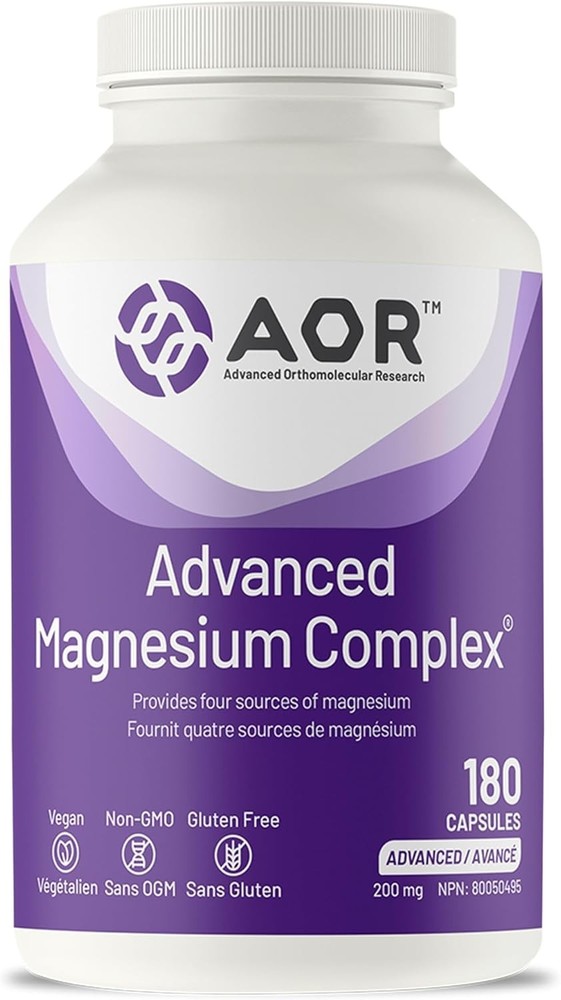 AOR Advanced Magnesium Complex Highly Absorbable Elemental Muscle 180pcs NEW
