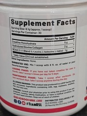 Old School Labs Creatine Monohydrate for Women 240g 8.46oz Unflavored Powder New