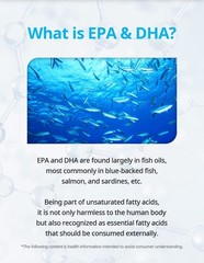 Atomy rTG Omega-3 EPA DHA 180 Softgels Vitamin E High Bioavailability Patented