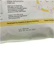 (2 Pack) Oath Nutrition Clear Whey Protein Powder Lemonade 21 Servings EXP 04/27