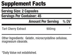 Tart Cherry Extract 900mg for Gout Joint Pain Arthritis Supplements Anthocyanins