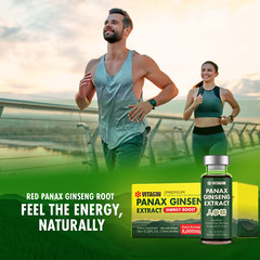 Panax Ginseng Root Extract Extra Strength (Red Panax Ginseng Root) 0.35 FL Oz