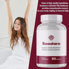 1-3 PACKS Boostaro Capsules -Boostaro -Blood Flow Virility For Men 60 Caps UK