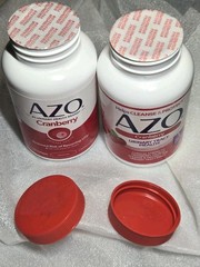 2 Azo Cranberry Urinary Tract Health Supplement 240 Softgels X2 EXP 2026 2027