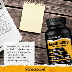 Brain Boost Nootropic Supplements Improve Cognitive Memory Mental Clarity US