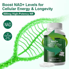 Mulittea Nicotinamide Riboside Complex Capsules with Quercetin, Resveratrol, NAD
