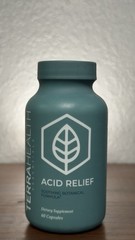 Terra Health Essentials Acid Relief Capsules, 60 Count Gut Health 08/2028