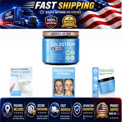 Next Form Bovine Colostrum Powder 3.17 Oz for Gut Health & Immune Support