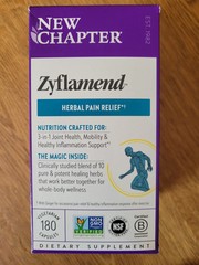 Zyflamend™ Whole Body Pain Relief New Chapter 180 Caps Fresh Stock Exp.5/28