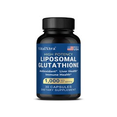 Liposomal Glutathione Supplement Antioxidant Liver Immune Health 30-120 Capsules