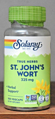 Solaray St. John’s Wort 325 mg 100 Capsules St Johns Wort 325mg 100 VegCaps