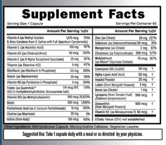 Methylated Multivitamin – Without Iron | Methylfolate | Methylcobalamin
