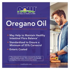 Now Foods Oregano Oil 90 Softgels GMP Quality Assured