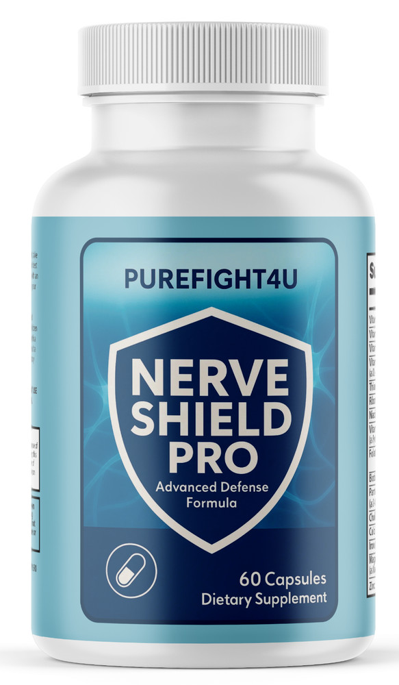 Nerve Shield Pro Mental Focus & Memory Support Supplement – 60 Capsules