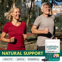 Pure Herbal Lymphatic Drainage Supplements – 60 Capsules for Wellness
