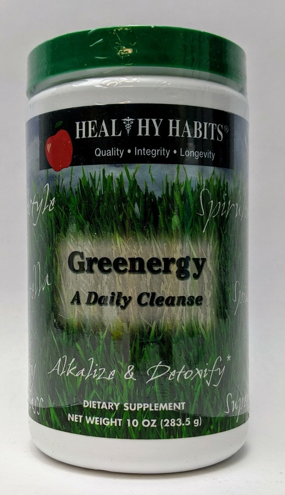 Healthy Habits Greenergy A Daily Cleanse Alkalize & Detoxify 10 oz. Dietary