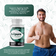 Exipure Natural Formula to Metabolism & Appetite Support Supplement – 3 Bottles