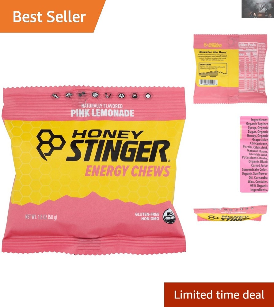 Chewy Organic Pink Lemonade Candy, 1.8 Ounce Box – A Sweet Summer Delight