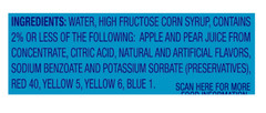 Pop-Ice Assorted Fruit Freezer Ice Pops, Gluten-Free Frozen Snack, 1.5 oz, 80 Ct