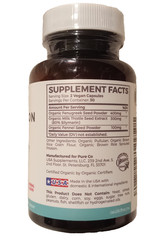 Pure Mom Organic Lactation Support 60 Capsules Ex.07/2025