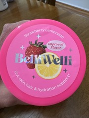 Belli Welli Daily Fiber Supplement Powder with Collagen Probiotics & Electrol…