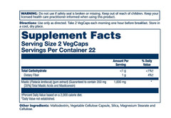 Solaray Vital Extracts Mastic Gum (35% Mastic Acids/Masticoresin) 1000mg 45 caps