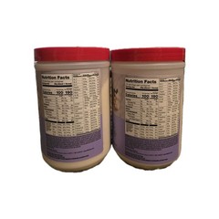 (2) Slim Fast High Protein, Meal Replacement Smoothie Mix, Vanilla Cream, 11oz