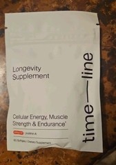Time-Line Longevity Supplement Mitopure Urolithin A 60 Softgels Exp 07/2026 New