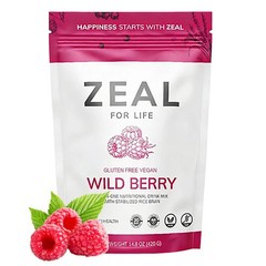 Zurvita Zeal For Life – 30-Day Wellness Bag (Wild Berry Flavor) – 420g FRESH