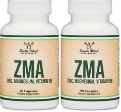 ZMA Supplement for Men and Women (Over 100% Daily Value 90 Count (Pack of 2)