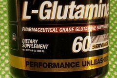 Top Secret Nutrition – Pure L-Glutamine – Unflavored – 60 servings – Exp 2/2025