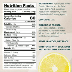 MyProtein Clear Whey Protein Isolate, Lemonade, 1.1 lb, 20 Servings