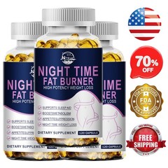 Strong Night Time Weight Loss Fat Burner Diet Supplement Slimming 360 Capsules